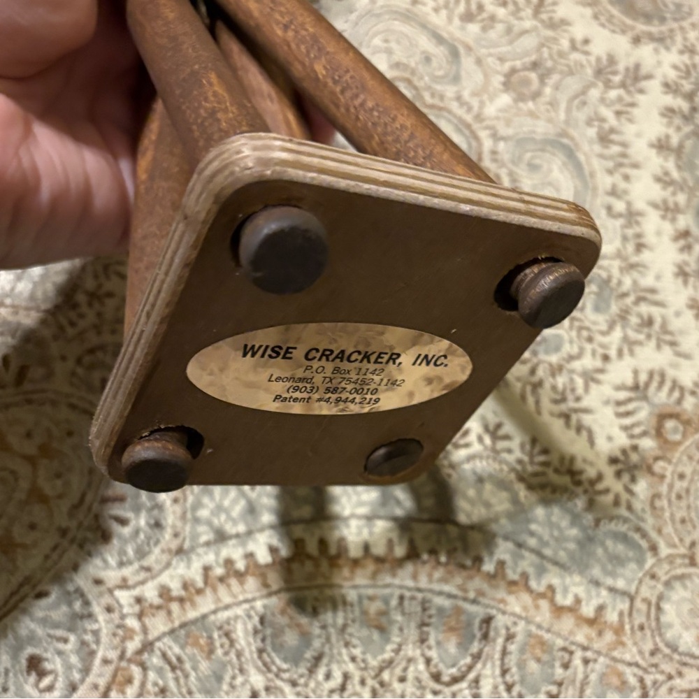 Wise Cracker Wooden Nut Cracker - Picture 5 of 11